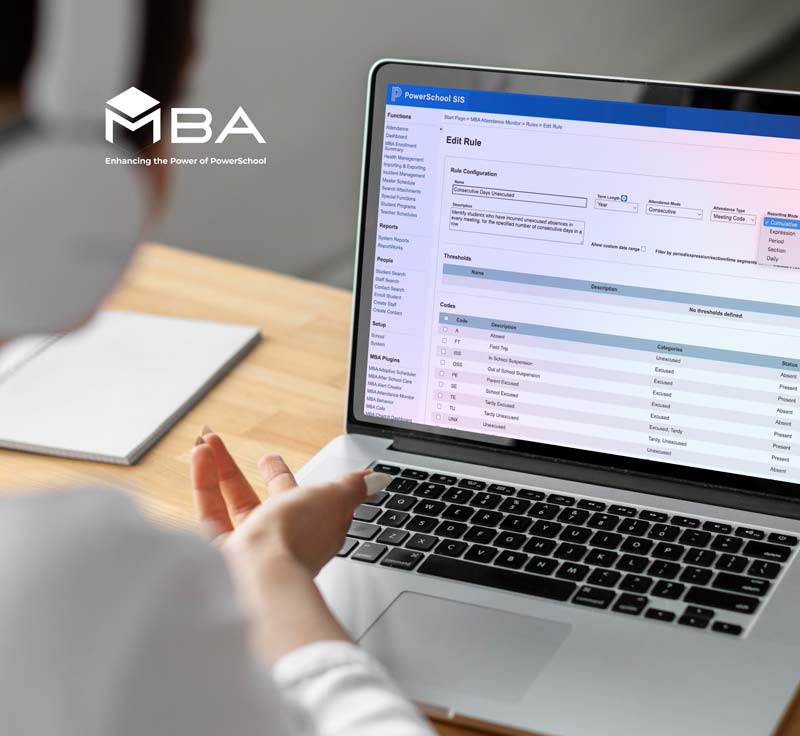 MBA Professional Services like Admin Support, Training Webinars and Customizations help you get more from PowerSchool SIS